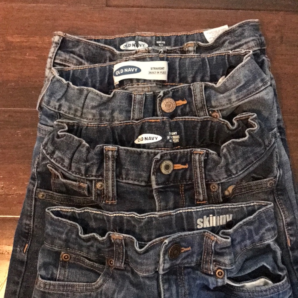 Four pairs of Boys Size 6 jeans